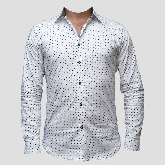 Dots Casual Shirt Pure Cotton MADIZ WEAR